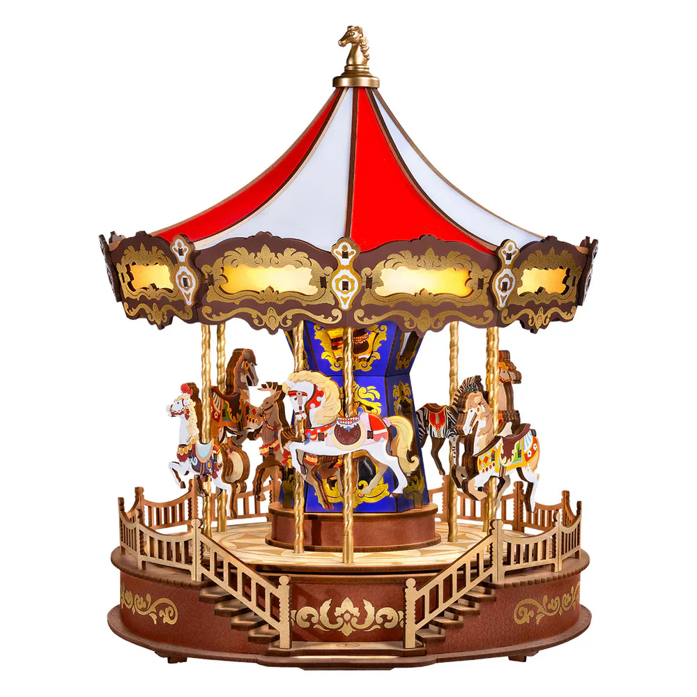 Rolife Classic Carousel 3D Wooden Puzzle - AMC01