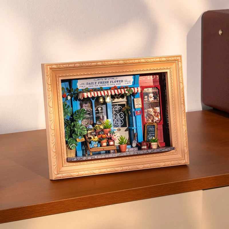 Rolife Daily Fresh Flower 3D Wooden Puzzle DP003 - Image 2