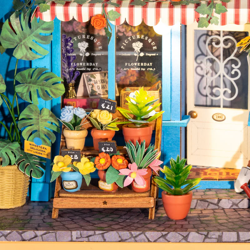 Rolife Daily Fresh Flower 3D Wooden Puzzle DP003 - Image 3