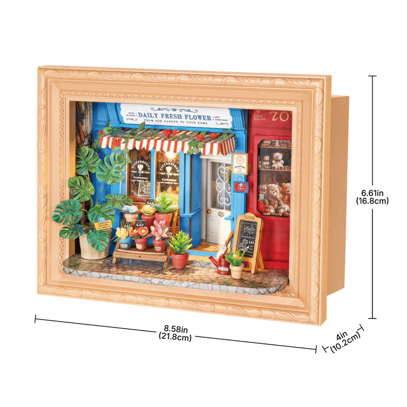 Rolife Daily Fresh Flower 3D Wooden Puzzle DP003 - Image 5