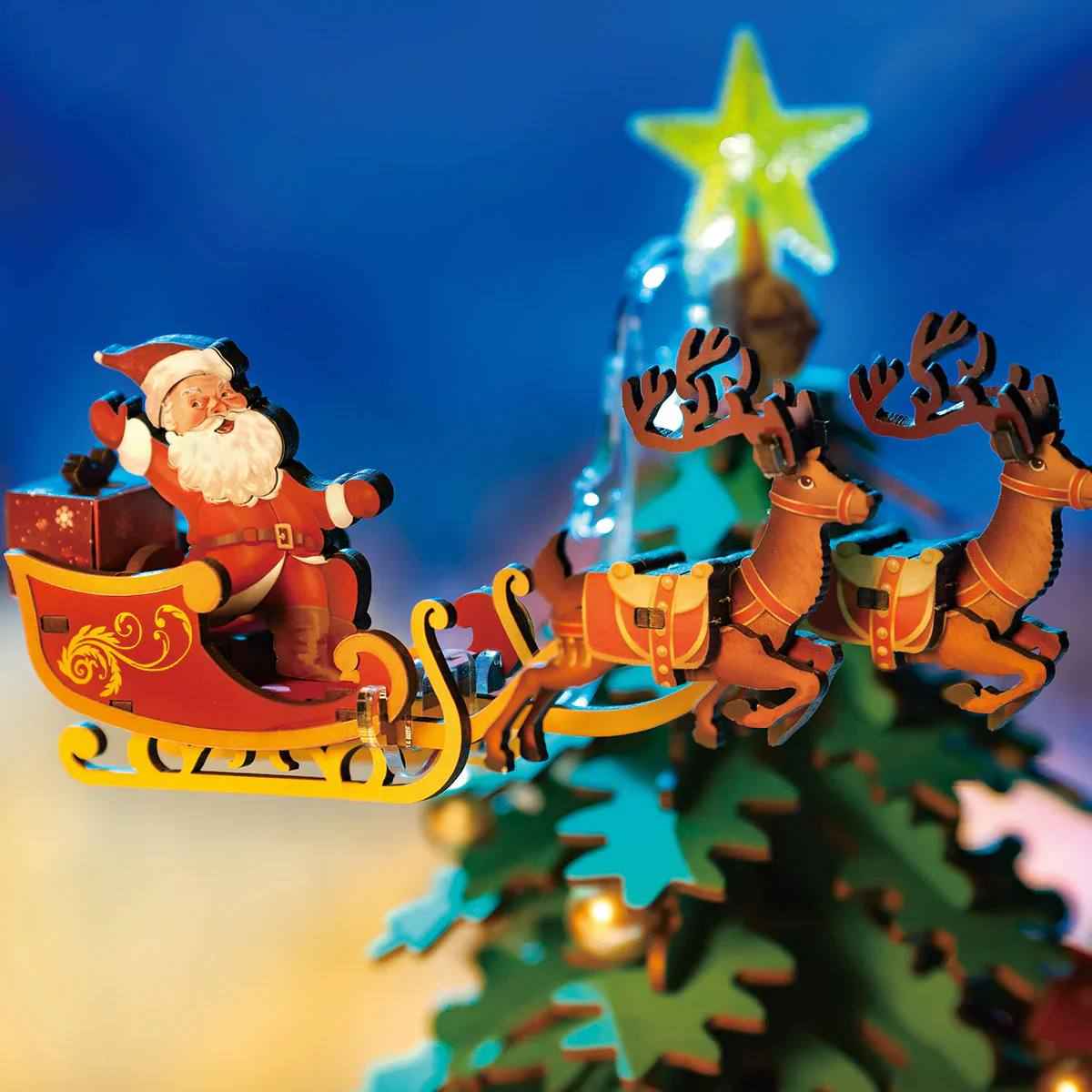 Rolife DIY Music Box Christmas Melody Tree AMS01 - Image 3