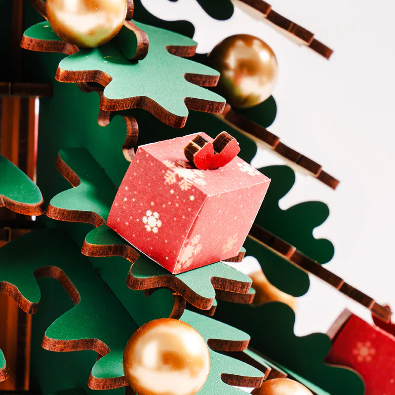 Rolife DIY Music Box Christmas Melody Tree AMS01 - Image 5