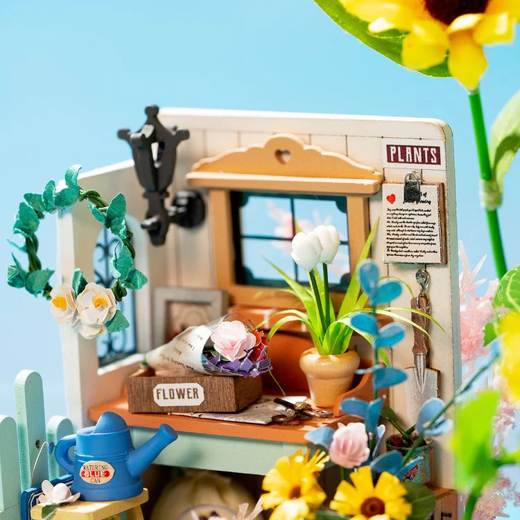Rolife Dreaming Terrace Garden DIY Miniature House DS030 - Image 4