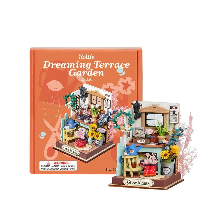 Rolife Dreaming Terrace Garden DIY Miniature House DS030 - Image 5
