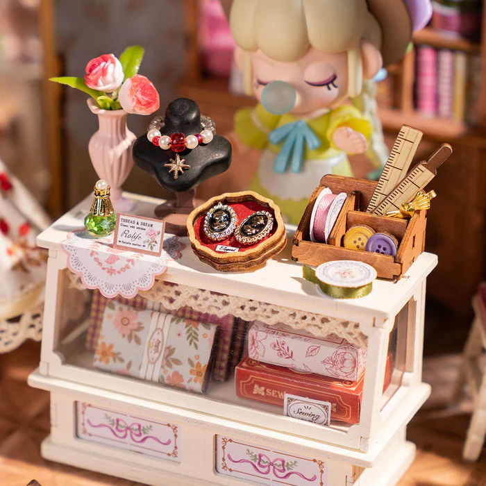 Rolife Elsa's Tailoring DIY Miniature House DG178 - Image 4