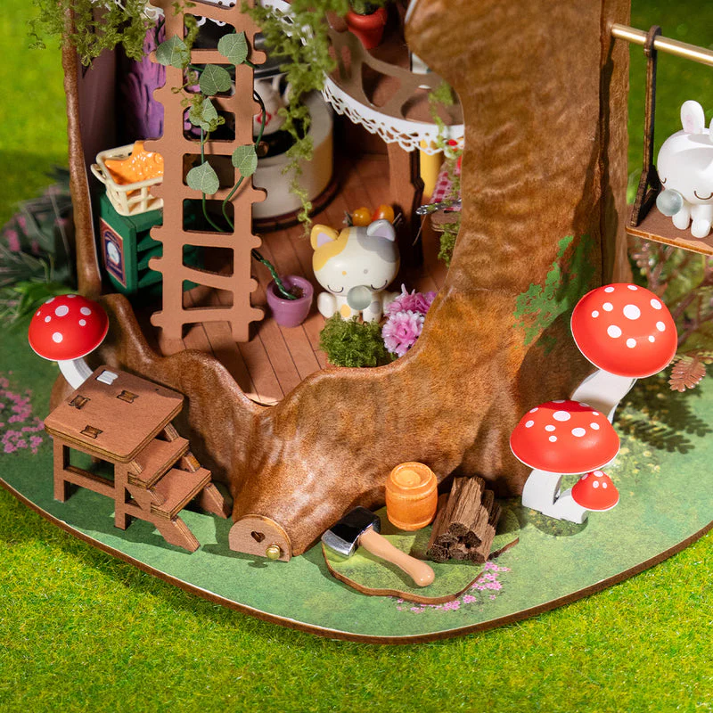 Rolife Fairytale Tree House DIY Miniature House DG179 - Image 5