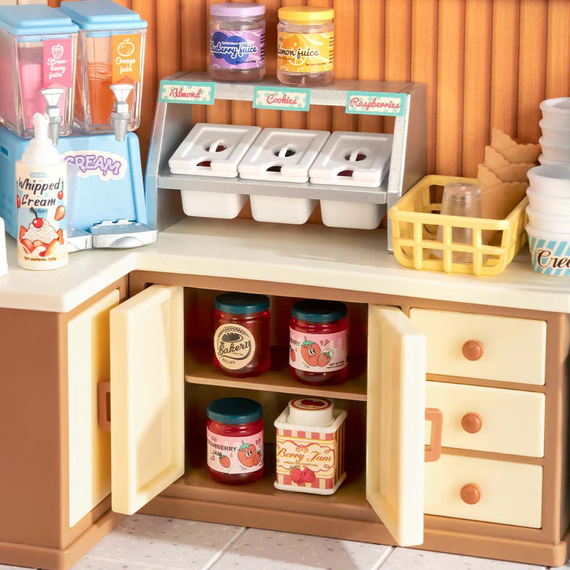 Rolife Flavorful Ice Cream DIY Miniature House DW018B - Image 5