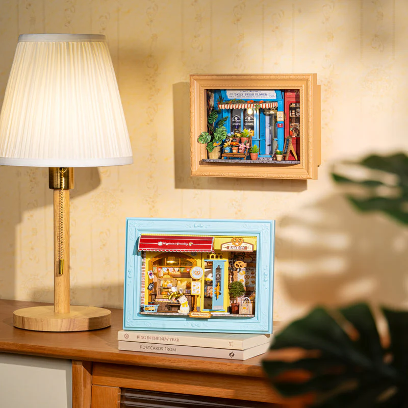 Rolife Fluffy Cat Bakery 3D Wooden Puzzle DP001 - Image 3
