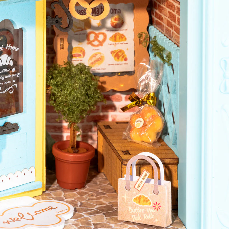 Rolife Fluffy Cat Bakery 3D Wooden Puzzle DP001 - Image 4