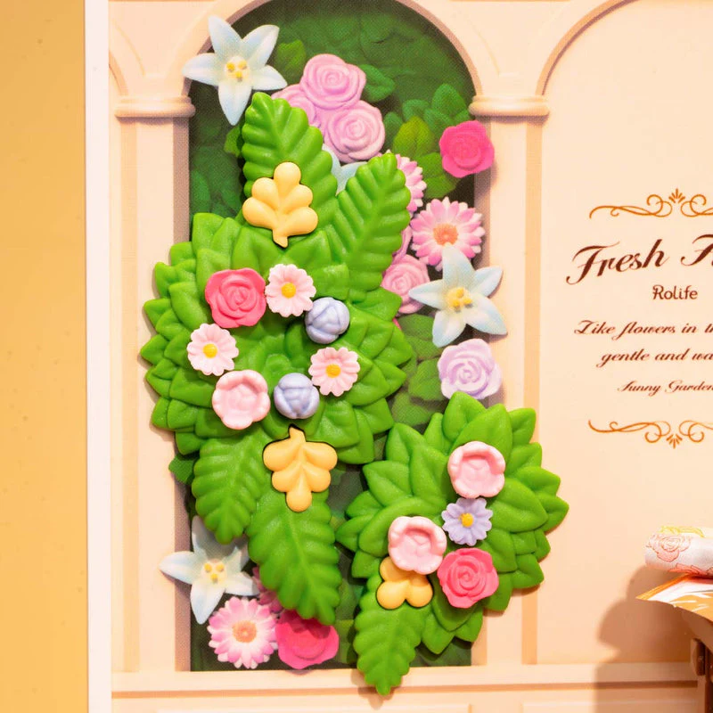 Rolife Fresh Flower Shop DIY Miniature House DW017B - Image 4