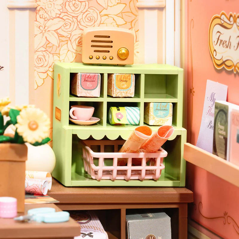 Rolife Fresh Flower Shop DIY Miniature House DW017B - Image 5