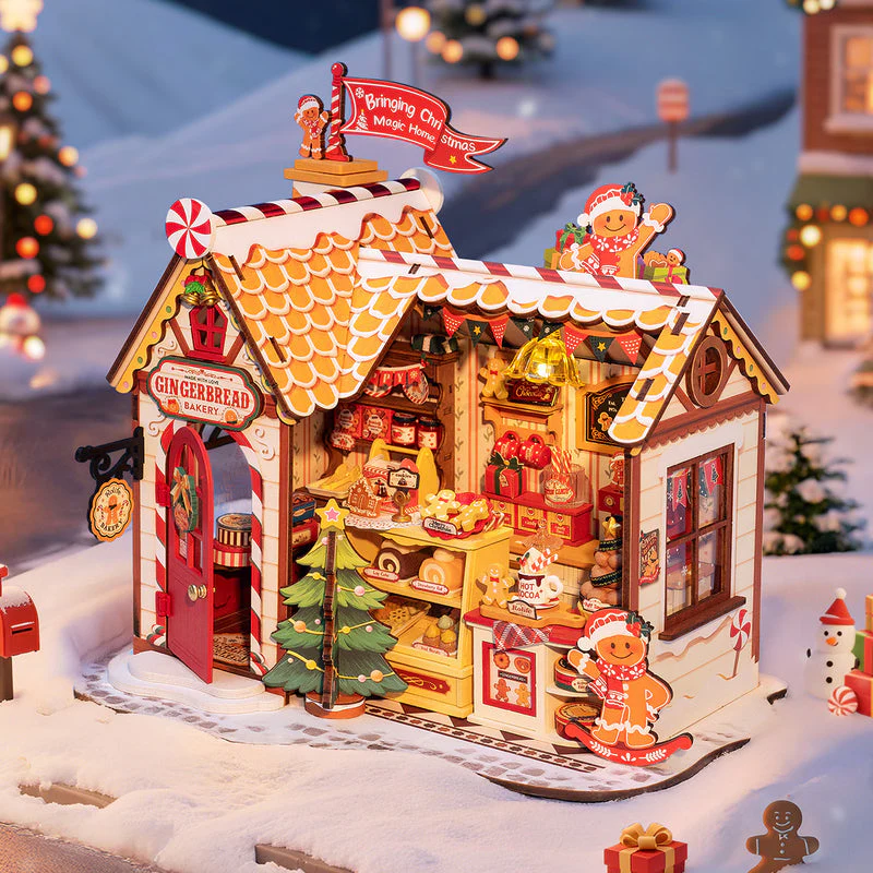 Rolife Gingerbread House DIY Miniature House DG176 - Image 2