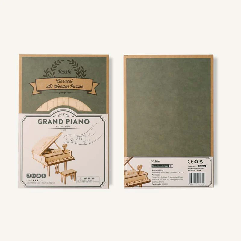 Rolife Grand Piano TG402 3D Wooden Puzzle