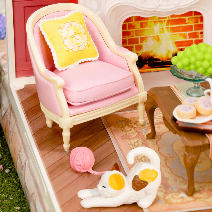 Rolife Holiday Tea Time DIY Miniature House DW023 - Image 6