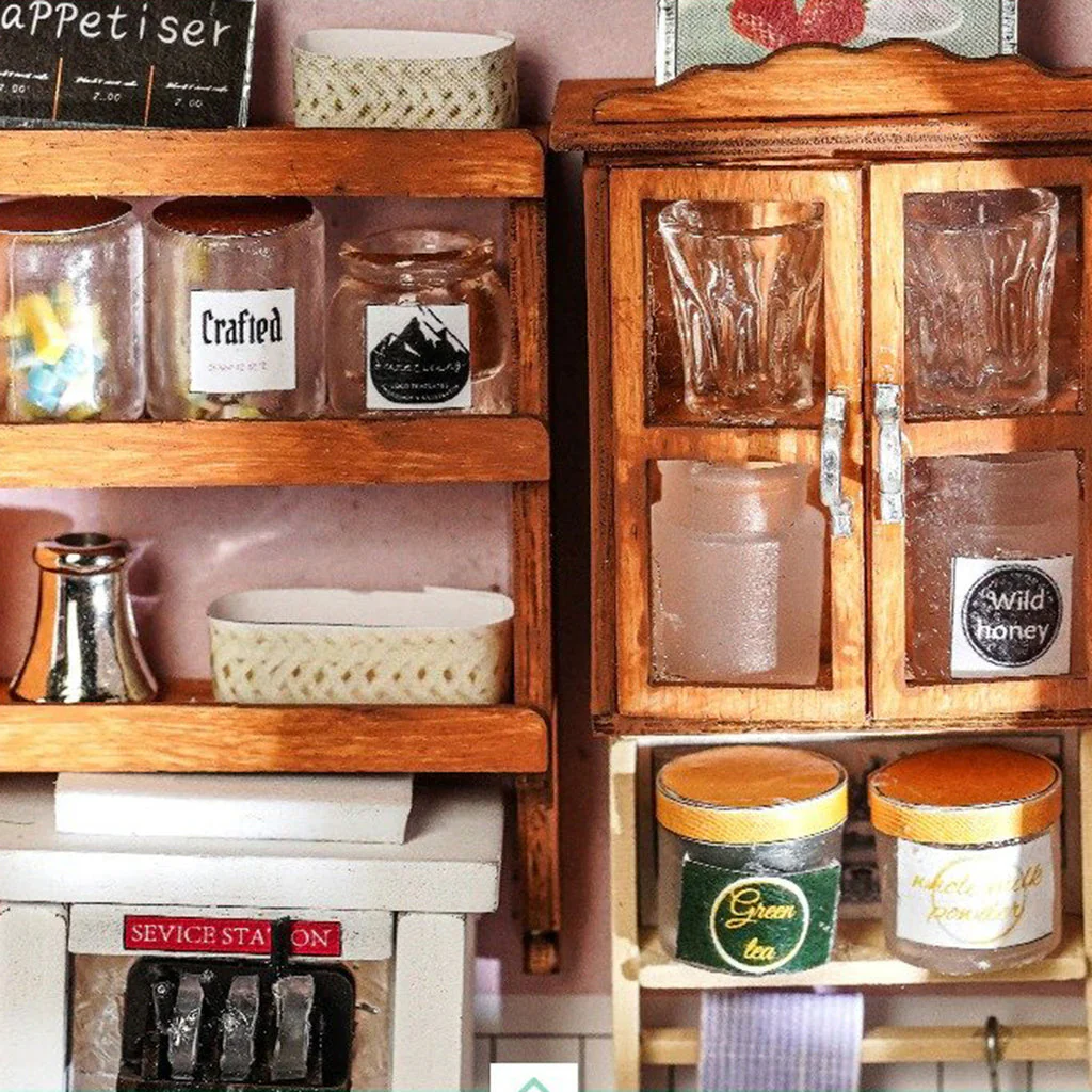 Rolife Honey Ice-cream Shop DIY Miniature Dollhouse DG148 - Image 5