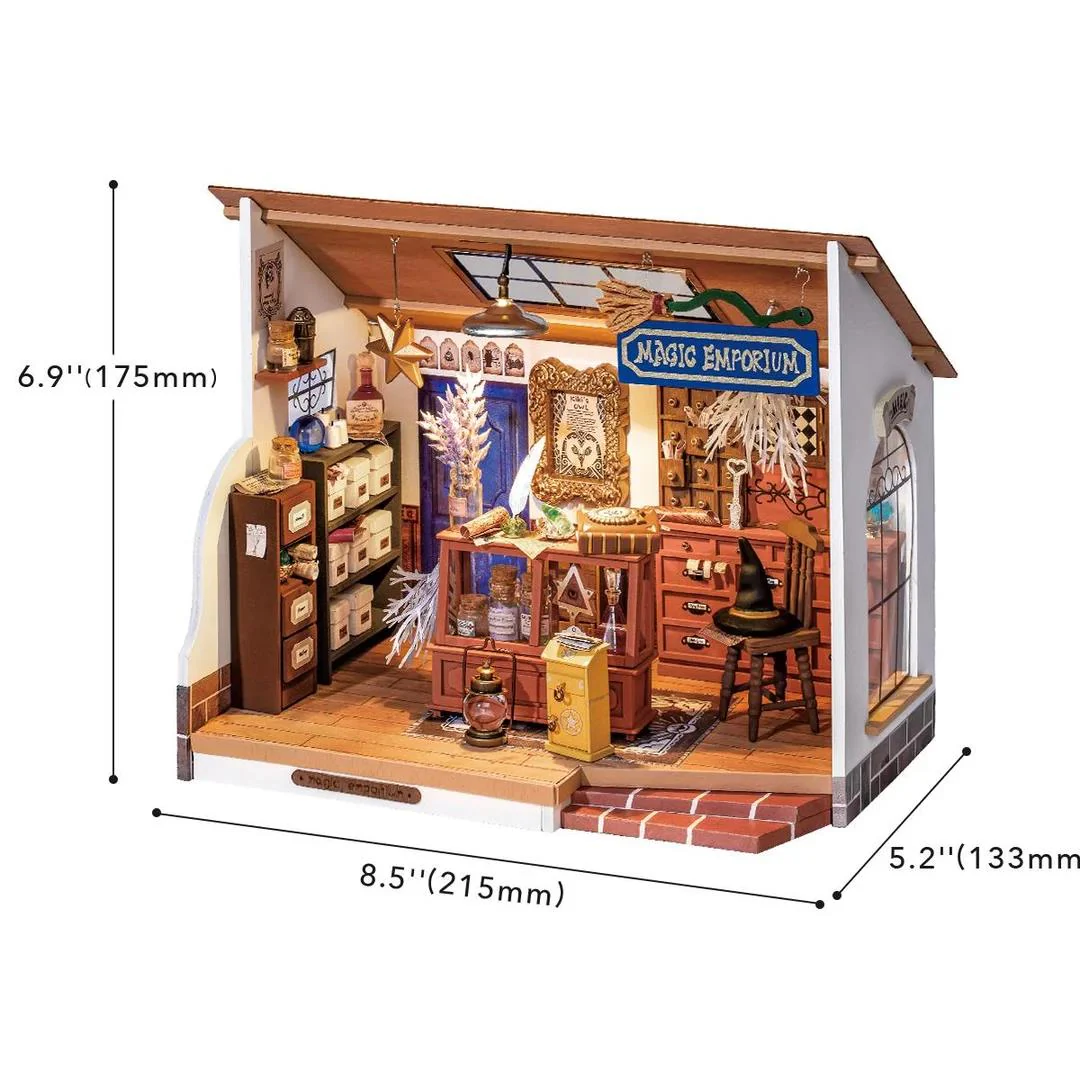 Rolife Kiki's Magic Emporium DIY Miniature House Kit DG155 - Image 5