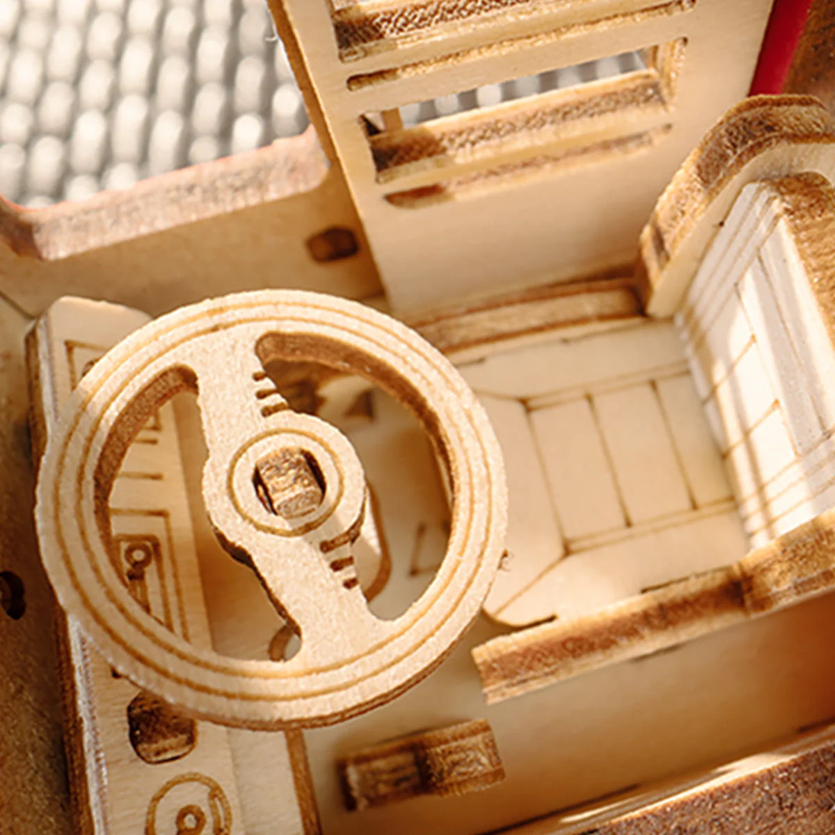 Rolife London Tour Bus 3D Wooden Puzzle TGM02 - Image 4