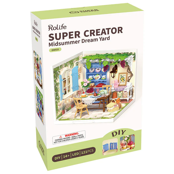 Rolife Midsummer Dream Yard DIY Miniature House DW025 - Image 8