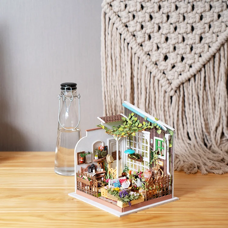 Rolife Miller's Garden DIY Miniature House Kit DG108 - Image 2