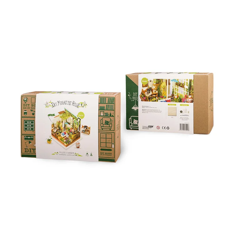 Rolife Miller's Garden DIY Miniature House Kit DG108 - Image 6