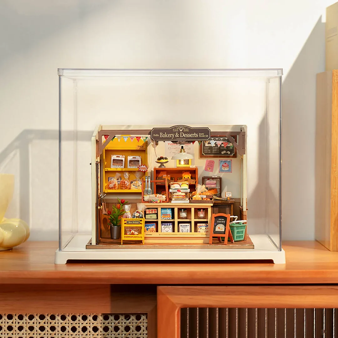 Rolife Miniature House Stackable Display Box DF03L