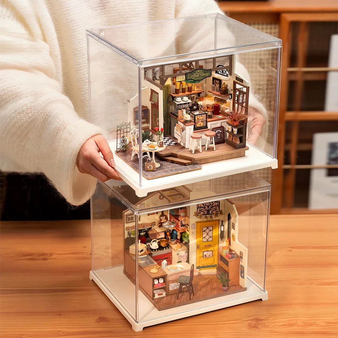 Rolife Miniature House Stackable Display Box DF03L - Image 3