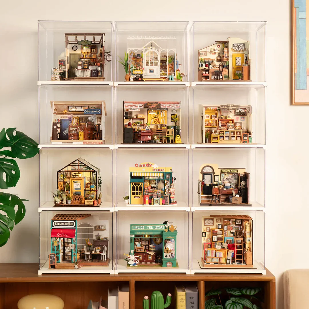Rolife Miniature House Stackable Display Box DF03L - Image 5