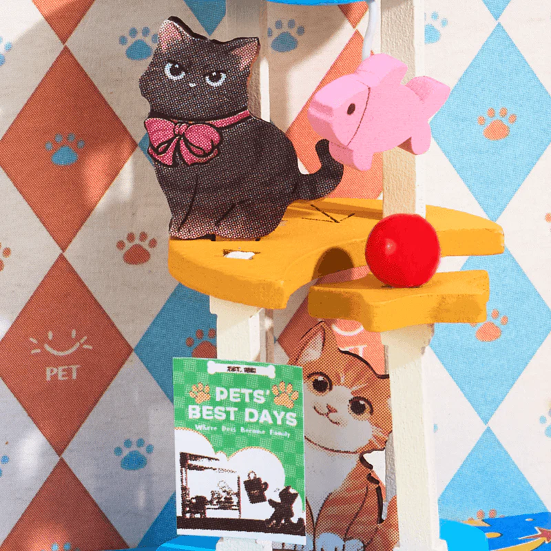 Rolife Pawfect Pet Shop DIY Miniature House DS045 - Image 4