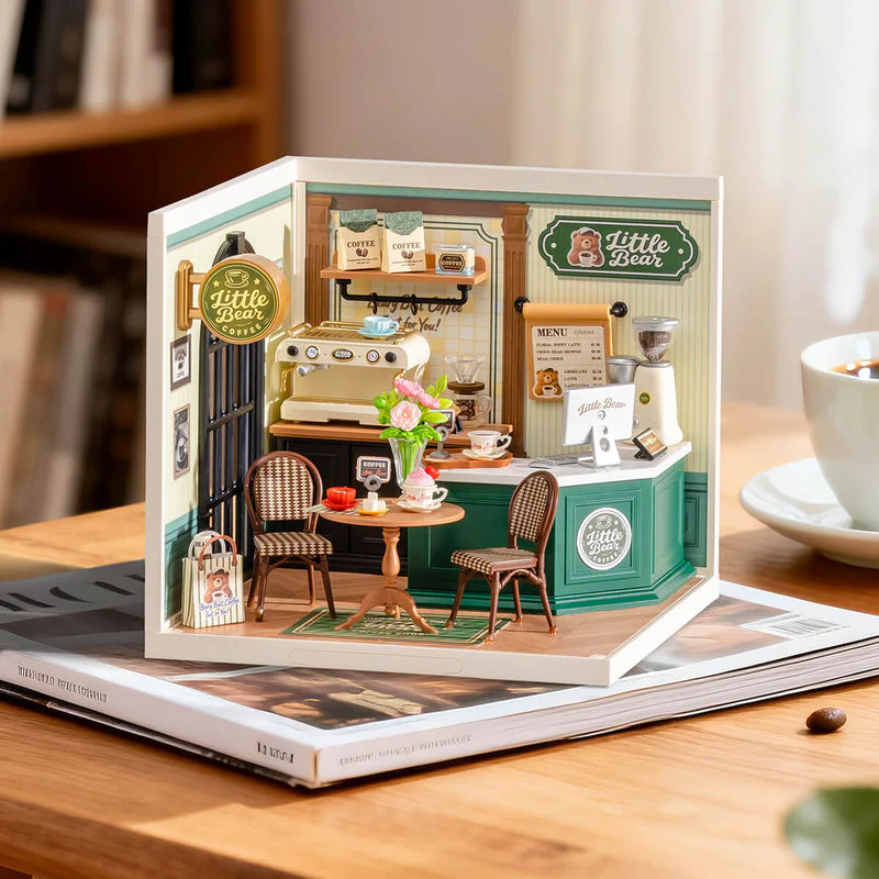 Rolife Perfect Romance Café DIY Miniature House DW028 [PRE-ORDER] - Image 6