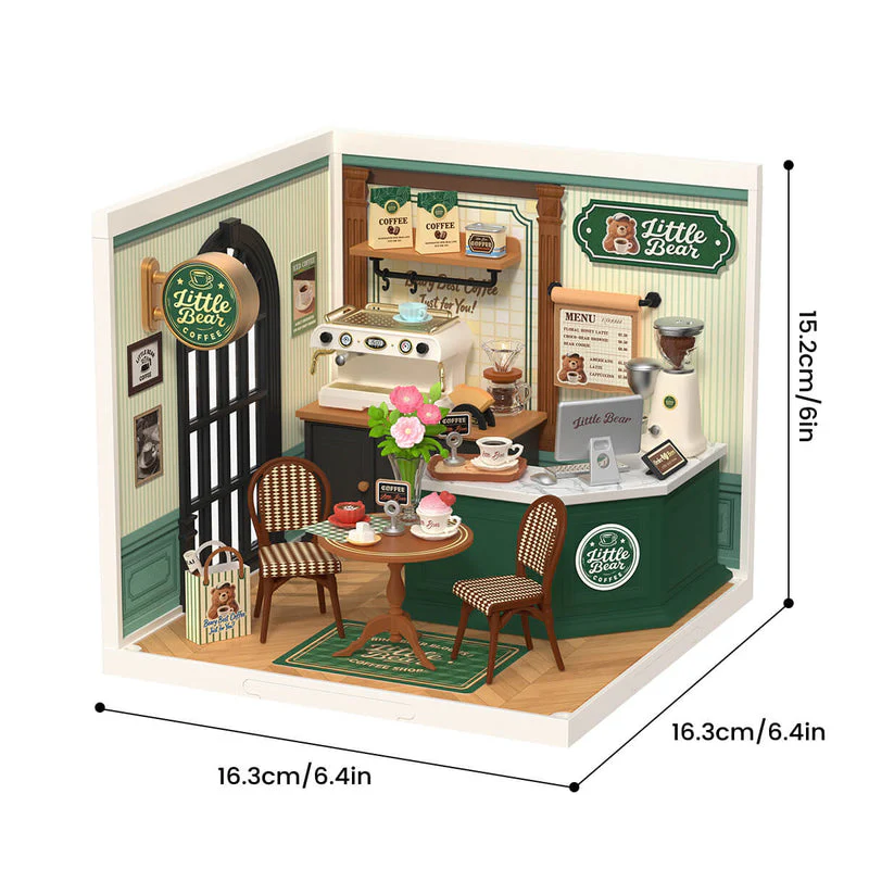 Rolife Perfect Romance Café DIY Miniature House DW028 [PRE-ORDER] - Image 7
