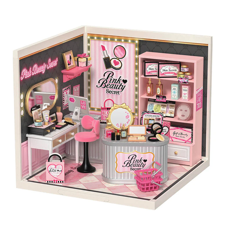 Rolife Pink Beauty Secret DIY Miniature House DW026 [PRE-ORDER]