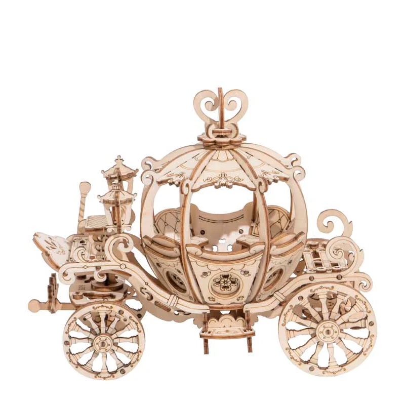 Rolife Pumpkin Carriage TG302 3D Wooden Puzzle