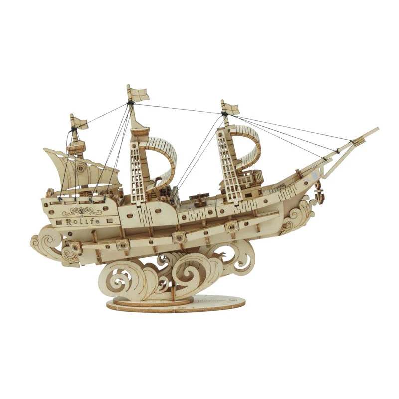 Rolife Sailling Ship TG305 3D Wooden Puzzle Décor