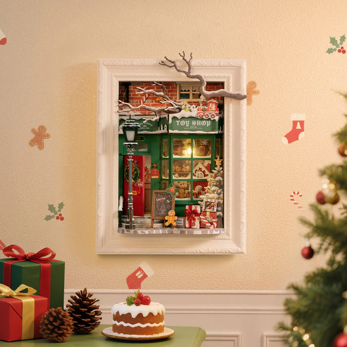 Rolife Santa's Toy Shop 3D Wooden Puzzle DP006 - Image 2