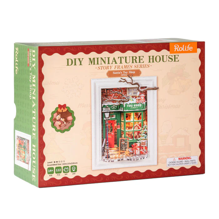 Rolife Santa's Toy Shop 3D Wooden Puzzle DP006 - Image 7