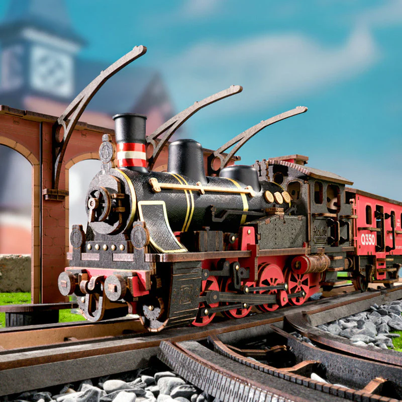 Rolife Steam Journey 3D Wooden Puzzle TGS01 - Image 3