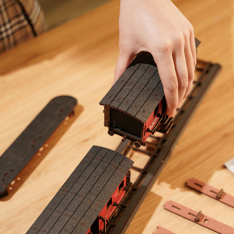 Rolife Steam Journey 3D Wooden Puzzle TGS01 - Image 5