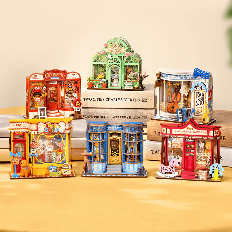Rolife Sweet Chocolate Shop DIY Miniature House DS046 - Image 3