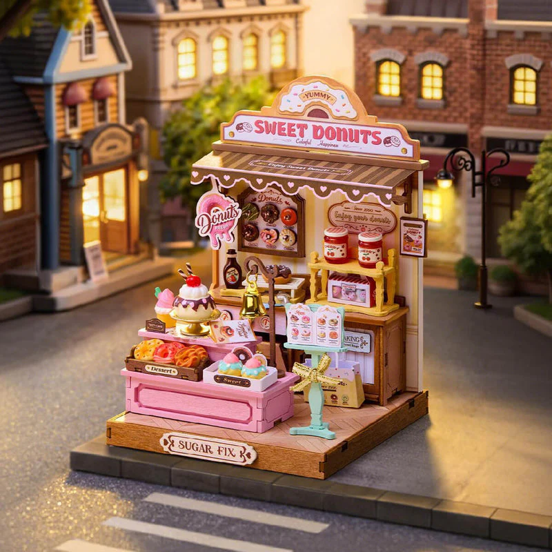 Rolife Sweetie's Donut Shop DIY Miniature House DS051 [PRE-ORDER] - Image 2