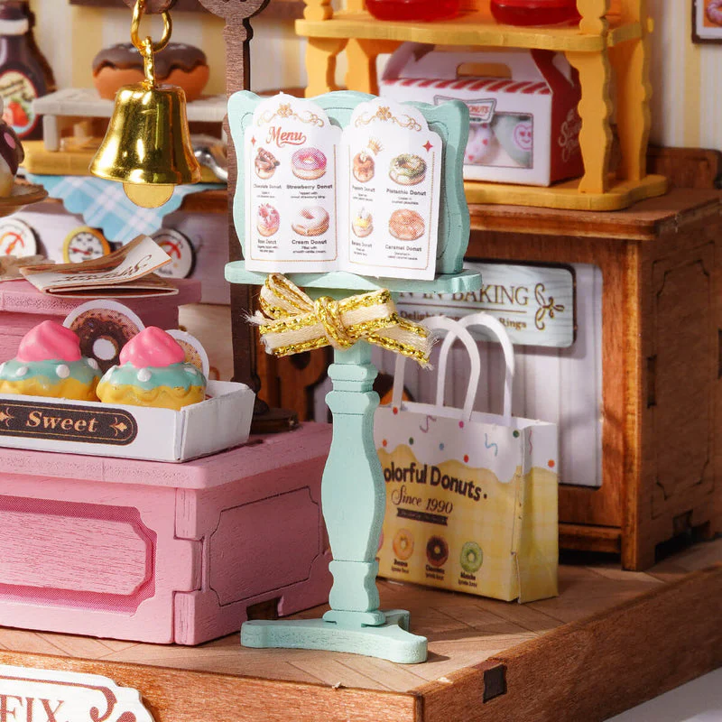 Rolife Sweetie's Donut Shop DIY Miniature House DS051 [PRE-ORDER] - Image 3