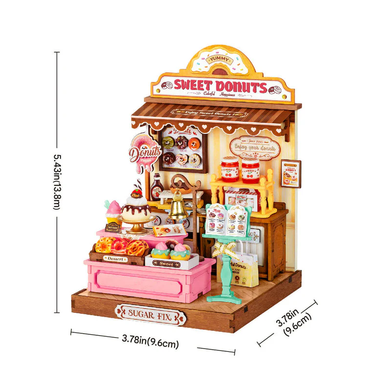 Rolife Sweetie's Donut Shop DIY Miniature House DS051 [PRE-ORDER] - Image 7
