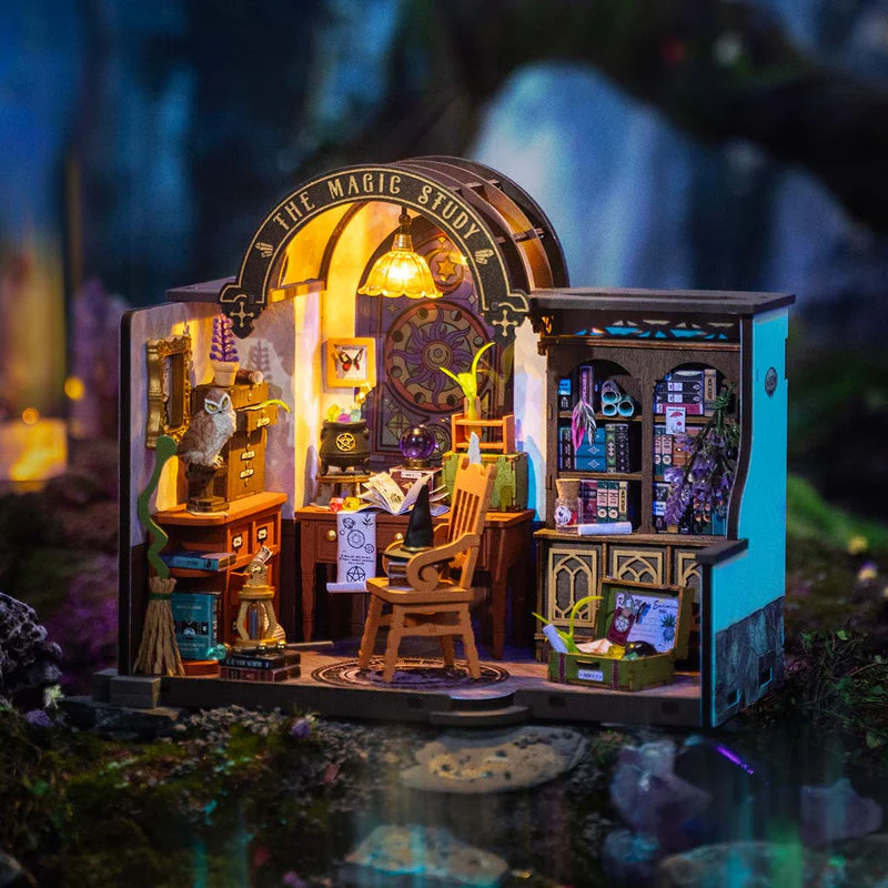 Rolife The Magic Study DIY Miniature House DG166 - Image 2
