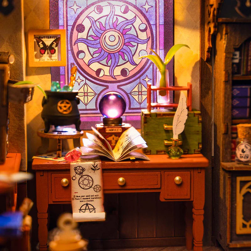 Rolife The Magic Study DIY Miniature House DG166 - Image 3