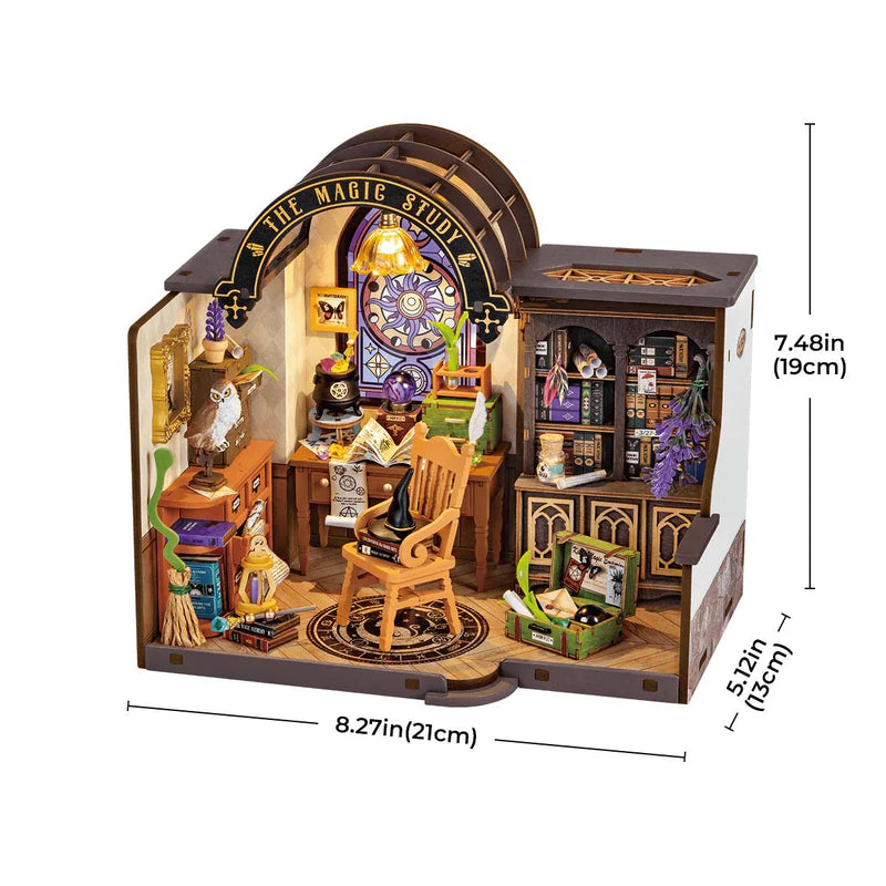 Rolife The Magic Study DIY Miniature House DG166 - Image 5