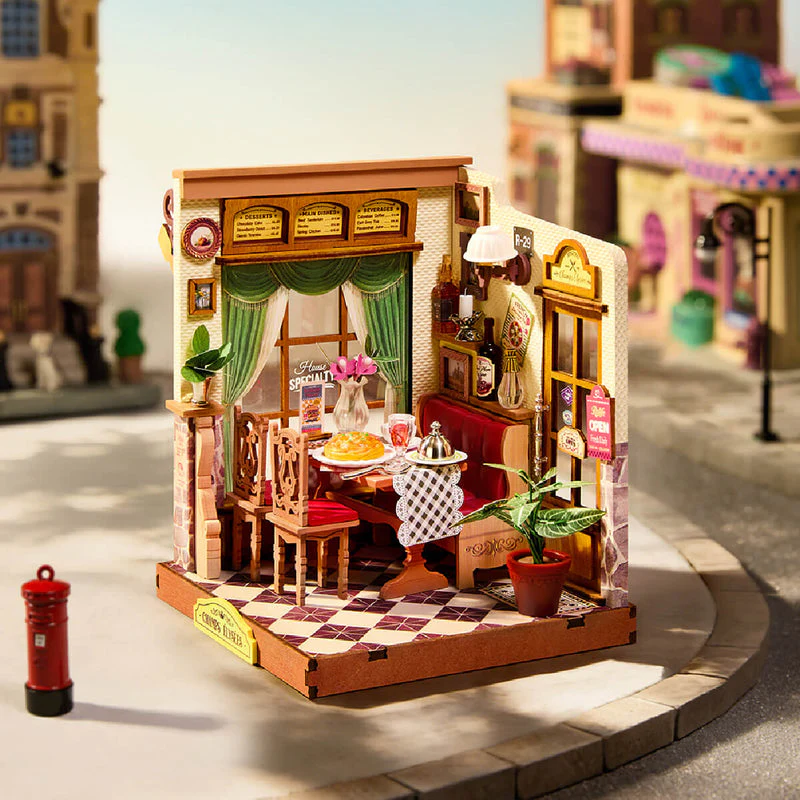 Rolife Champs-Élysées Bistro DIY Miniature House DS053 [PRE-ORDER] - Image 2
