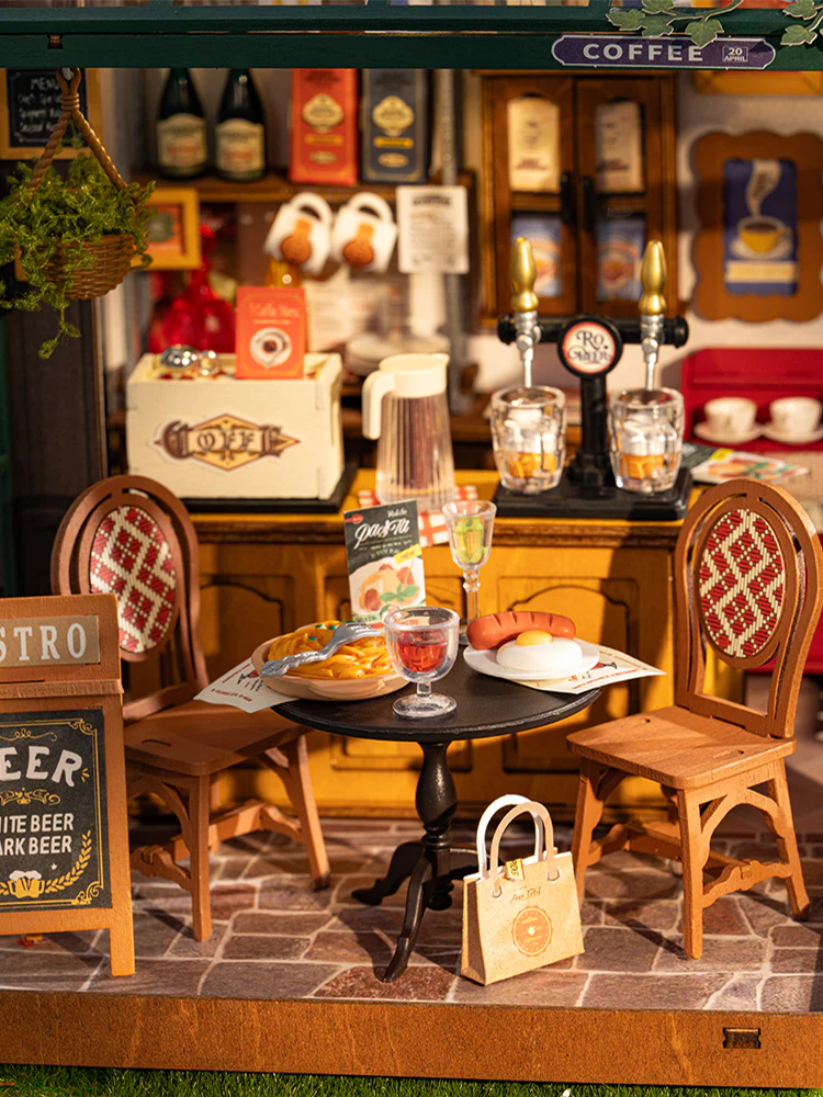 Rolife Tipsy Restaurant - DIY Miniature House DG167 - Image 3