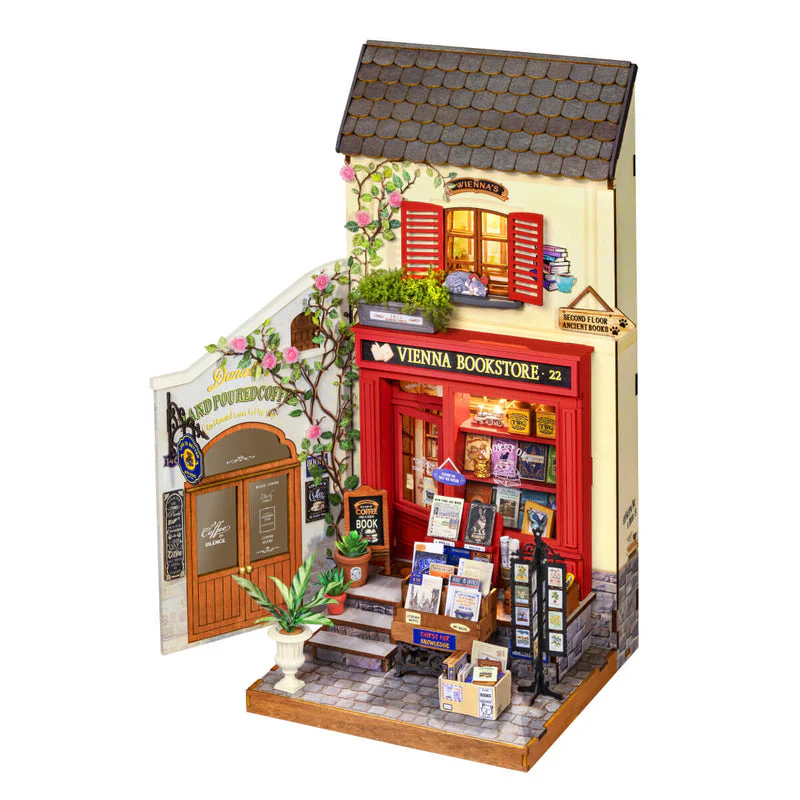 Rolife Vienna Bookstore DIY Miniature House DG183 [PRE-ORDER]