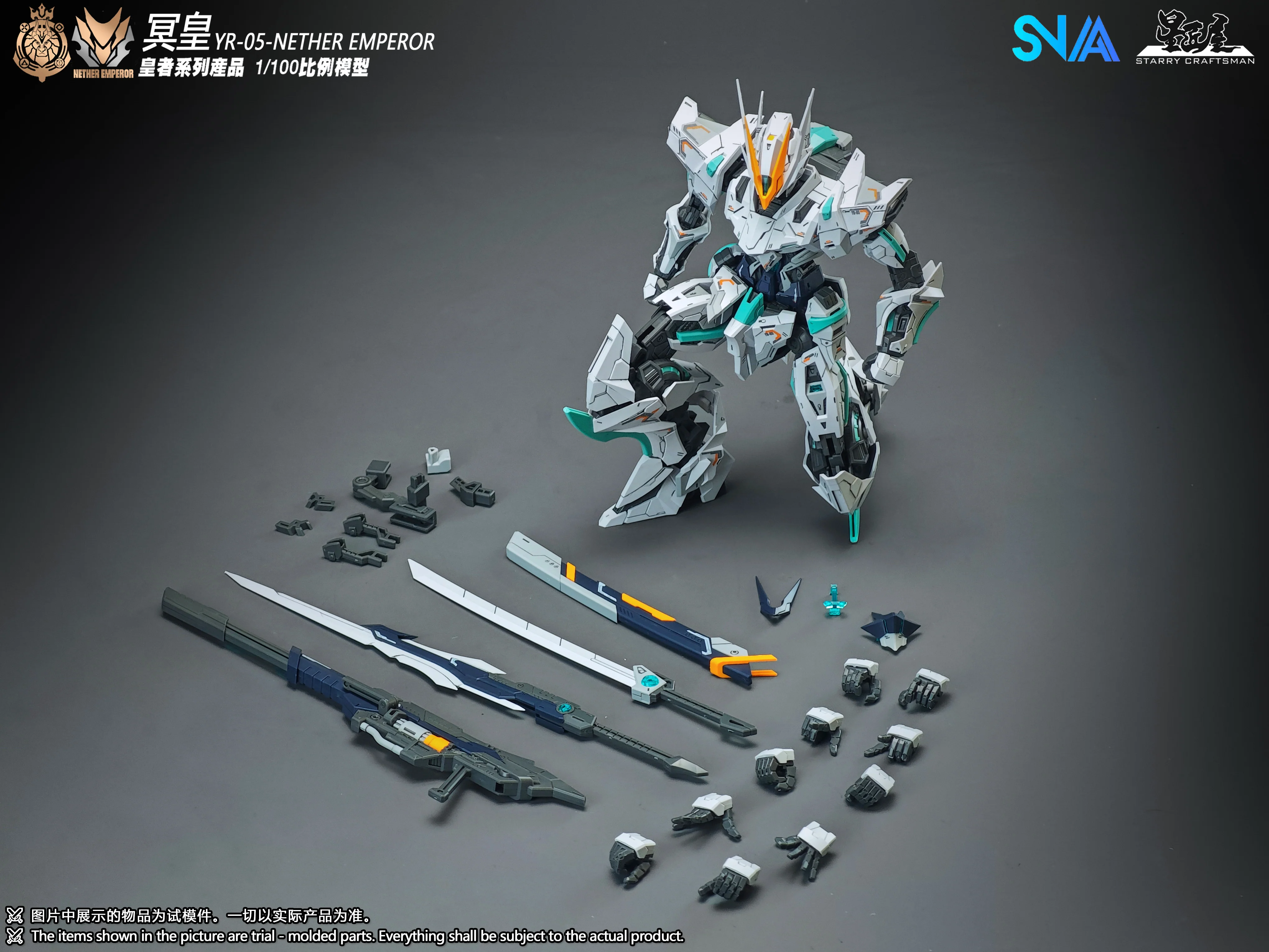 SNAA - 1/100 Royal Series YR-05 - Nether Emperor Model Kit - Image 19