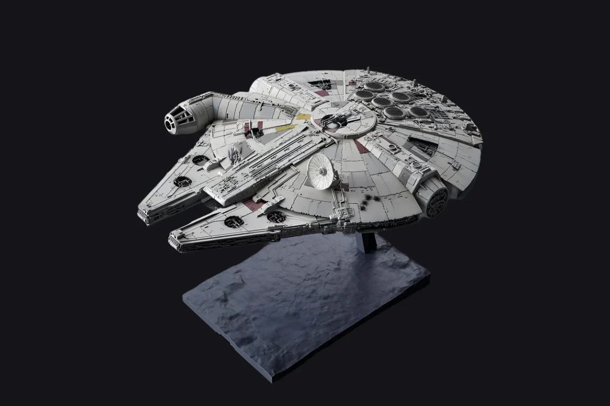 Bandai Star Wars - 1/144 Millennium Falcon- Model Kit