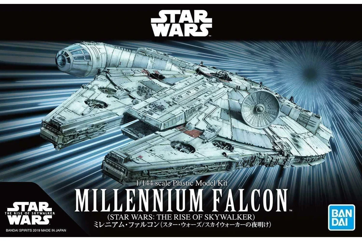 Bandai Star Wars - 1/144 Millennium Falcon- Model Kit - Image 2